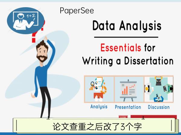 论文查重之后改了3个字