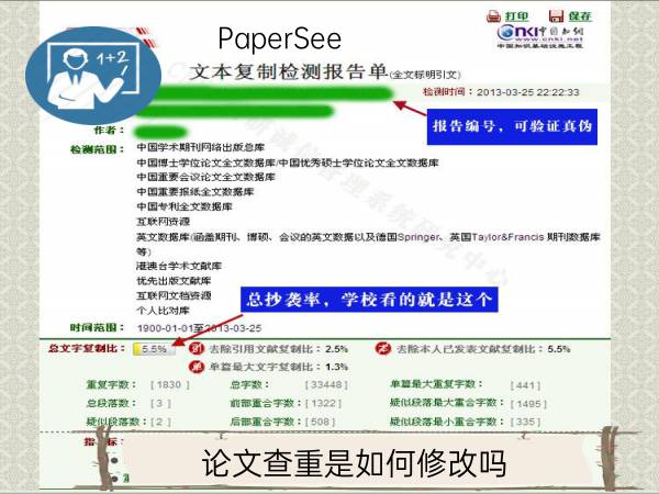 论文查重是如何修改吗