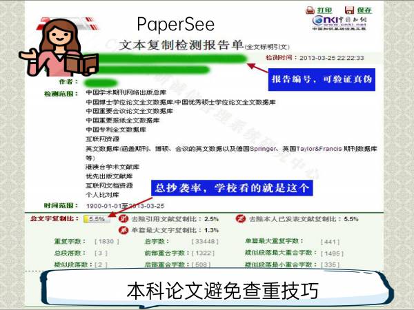 本科论文避免查重技巧