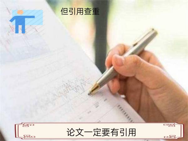 论文一定要有引用但引用查重