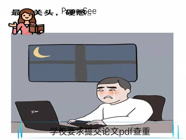 学校要求提交论文pdf查重