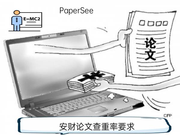 安财论文查重率要求