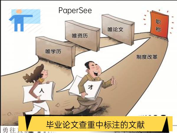 毕业论文查重中标注的文献