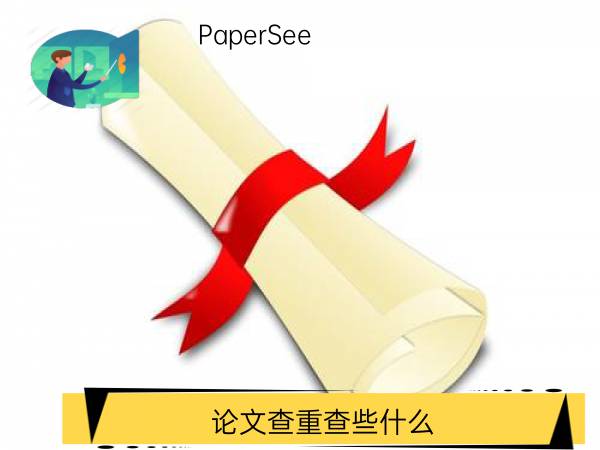论文查重查些什么