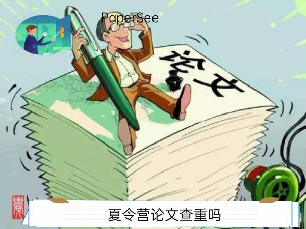 夏令营论文查重吗