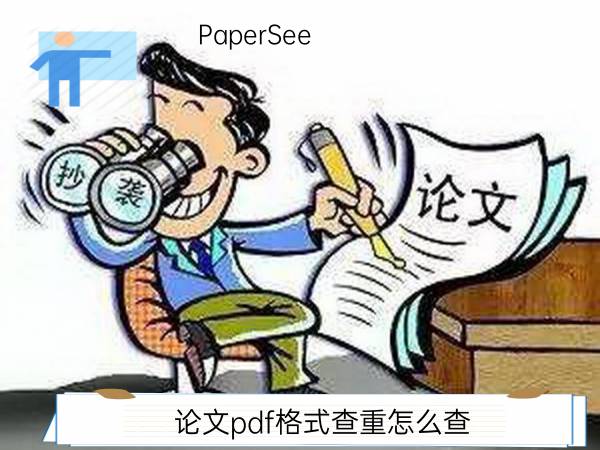 论文pdf格式查重怎么查