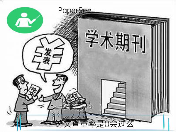 论文查重率是0会过么