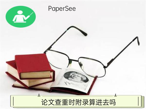 论文查重时附录算进去吗