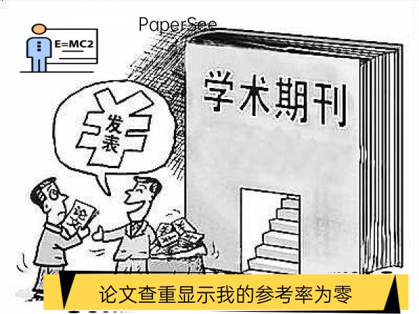 论文查重显示我的参考率为零