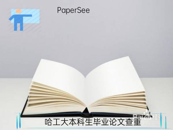 哈工大本科生毕业论文查重